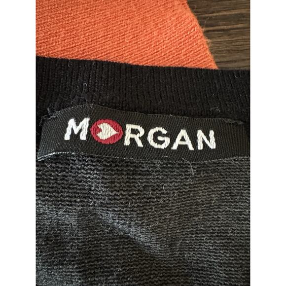 Morgan De Toi Sweater Dress Thanksgiving Fall Colors Knit Y2K Retro S/XS - Picture 10 of 10